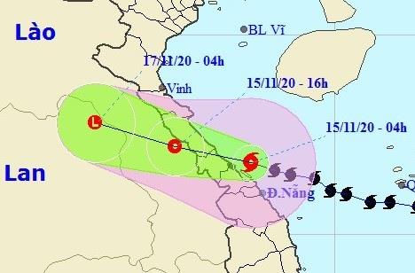 Tin bão khẩn cấp, cảnh báo vùng nguy hiểm và các chỉ đạo ứng phó