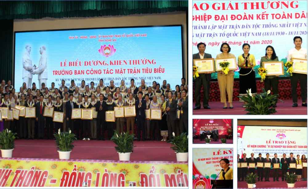 Lễ kỷ niệm 90 năm Ngày thành lập Mặt trận Dân tộc Thống nhất Việt Nam