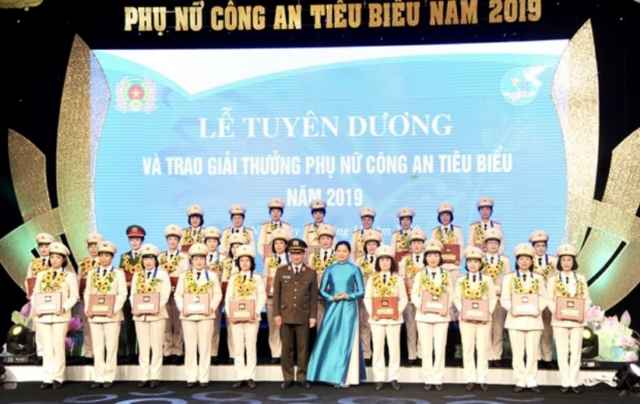 Bộ Công an tuyên dương 31 phụ nữ Công an tiêu biểu