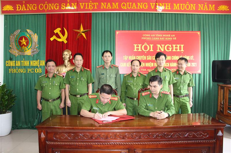 Phòng Cảnh sát kinh tế: Tập huấn chuyên sâu về cải cách hành chính