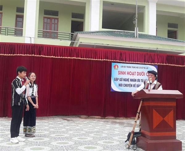 Bảo tồn giá trị văn hóa truyền thống trong trường học