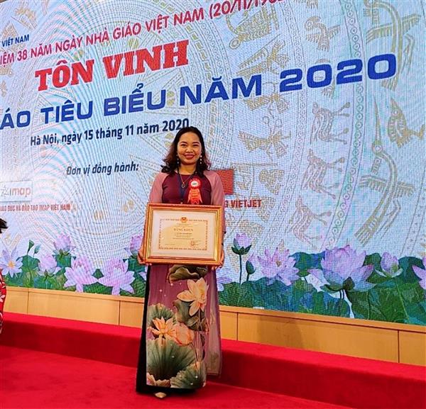 Cô giáo trẻ tâm huyết, gắn bó với giáo dục huyện miền núi rẻo cao