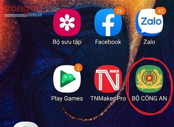 Cảnh báo về phần mềm  bảo vệ giả mạo Bộ Công an