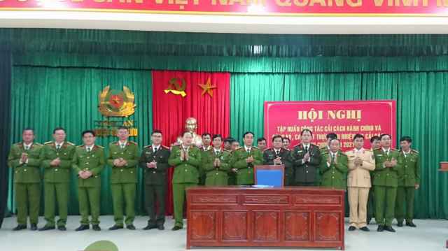Tập huấn công tác cải cách hành chính