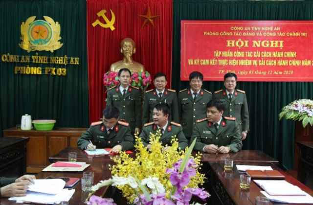Cải cách mạnh hành chính trong công tác thi đua khen thưởng, điều lệnh CAND
