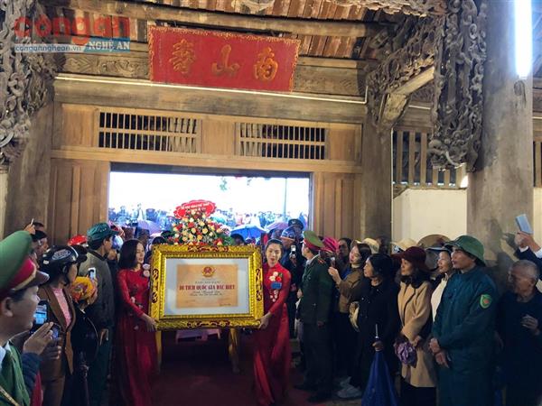 Di tích quốc gia đặc biệt đình Hoành Sơn: Nơi lưu giữ 'hồn quê'