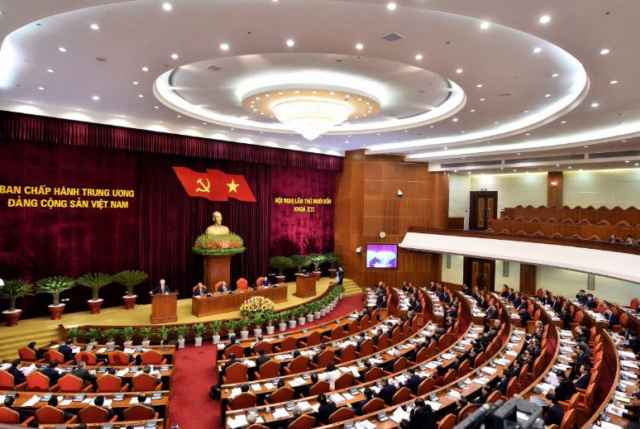 Trọng thể khai mạc Hội nghị Trung ương 14