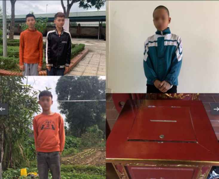 Bắt giữ nhóm thanh niên nghiện 'game' gây ra hơn 20 vụ trộm cắp tài sản