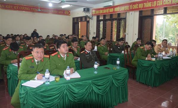 Công an huyện Quỳ Châu: Tập huấn công tác cải cách hành chính