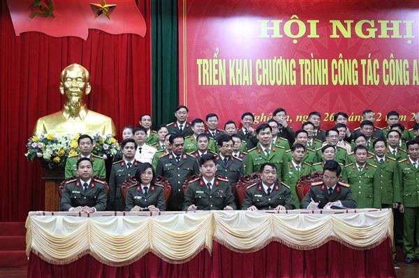 Giữ vững danh hiệu lá cờ đầu trong phong trào thi đua của Bộ Công an