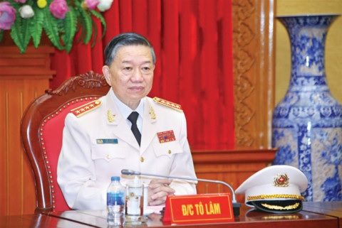 Thư chúc mừng năm mới 2021 của Đại tướng Tô Lâm