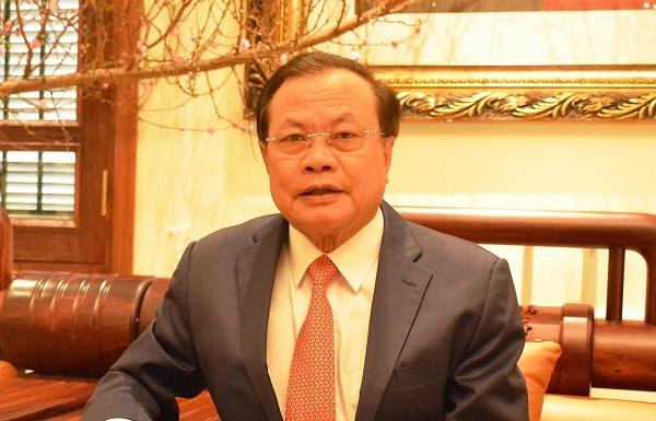Nguyên Ủy viên Bộ Chính trị, nguyên Bí thư Thành ủy Hà Nội Phạm Quang Nghị. Ảnh: VGP