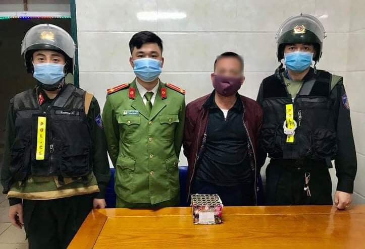 Xử lý nhiều trường hợp đốt pháo nổ trong đêm giao thừa