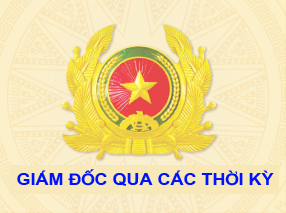 Chân dung Giám đốc Công an tỉnh qua các thời kỳ