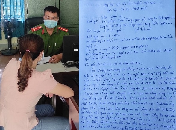 Trưởng Công an xã dũng cảm cứu người trong dòng nước chảy xiết