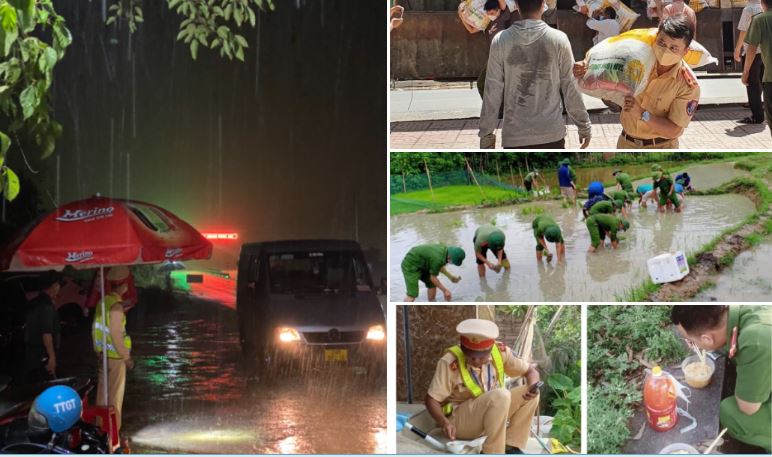 'Vượt nắng, thắng mưa' cùng Nhân dân phòng, chống dịch
