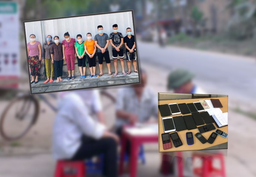 Triệt xoá đường dây đánh bạc với tang số hơn 15 tỉ đồng