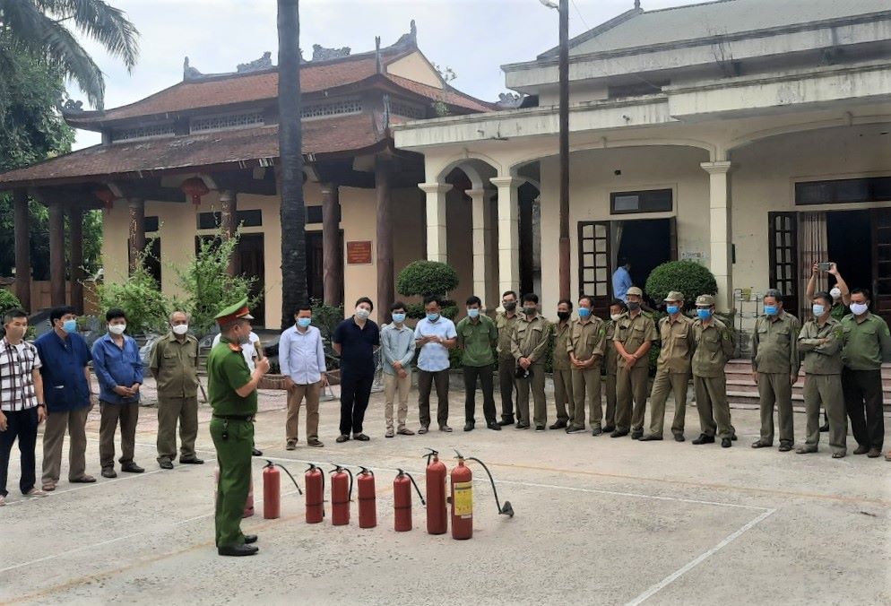 Ra mắt mô hình “Tổ tự quản an toàn về PCCC và CNCH” tại Khối Tân Phong, Phường Lê Mao