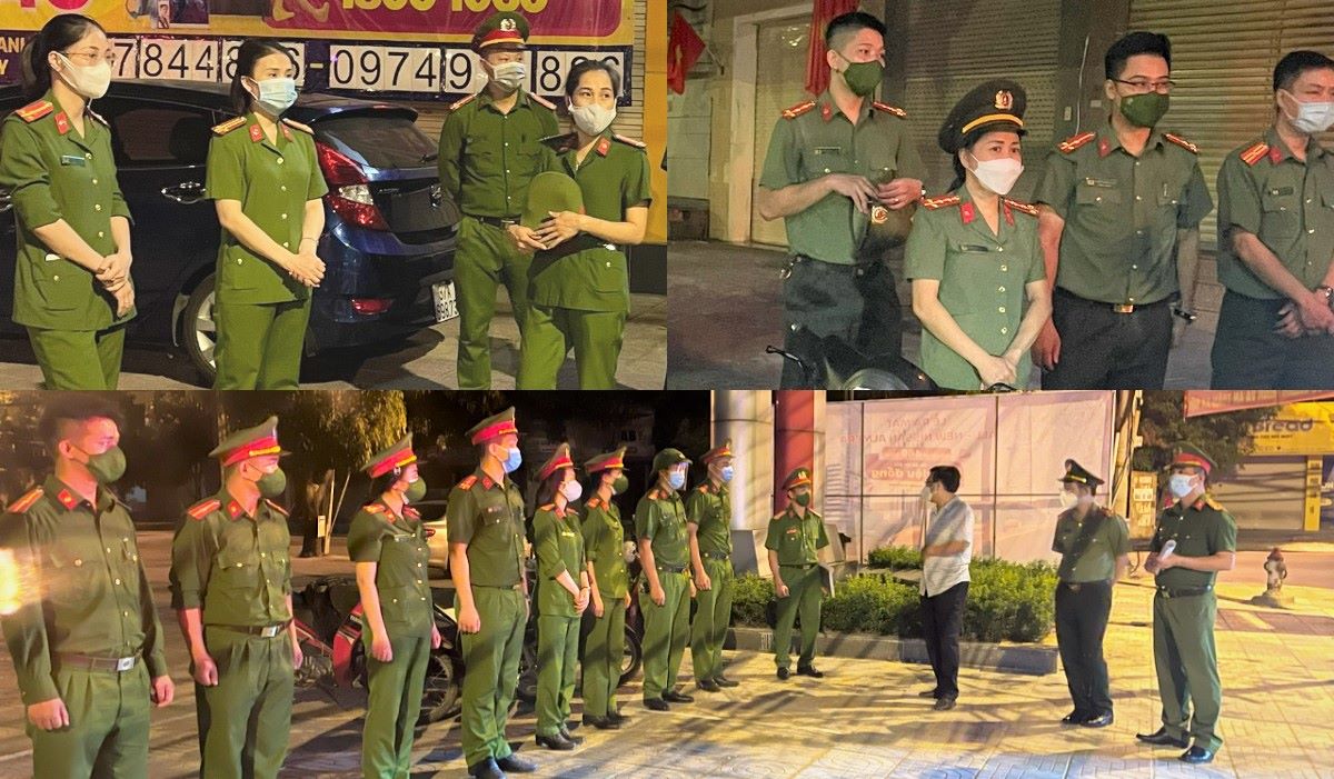 Hơn 100 nữ cán bộ chiến sĩ thực hiện nhiệm vụ tại các điểm chốt