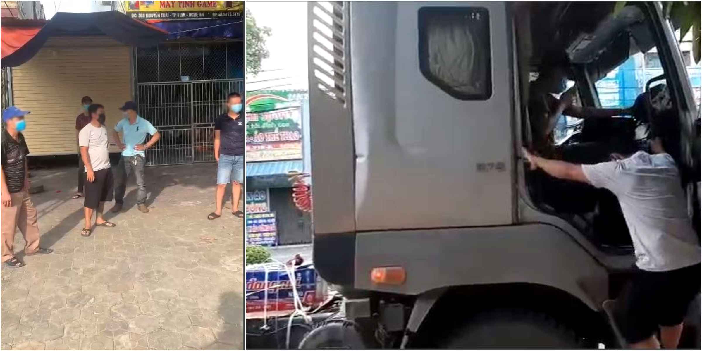 Những người này đều là lái xe và phụ xe của một công ty có trụ sở trên địa bàn thành phố Vinh