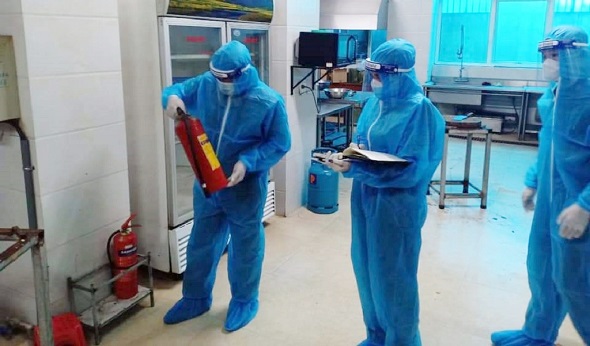 Cảnh báo cháy nổ trong thời gian giãn cách xã hội