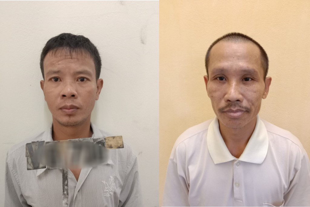 Đối tượng Bùi Quang Cường và Nguyễn Thành Đồng