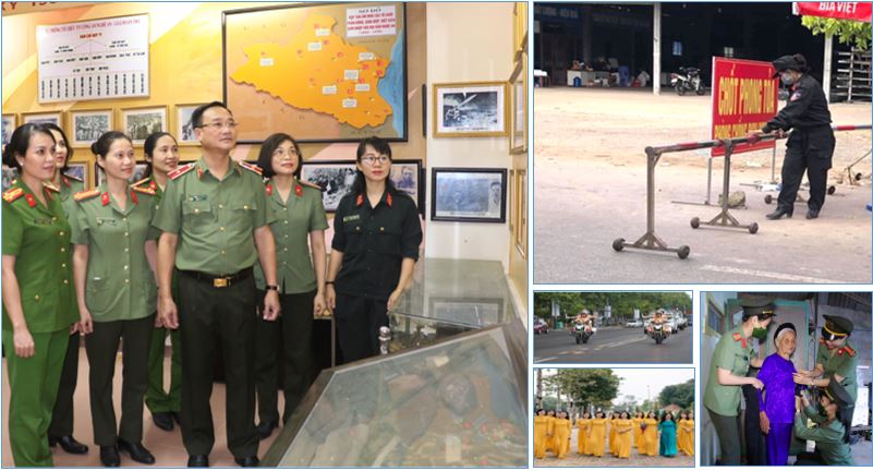 Dấu ấn nữ chiến sĩ Công an trên quê hương Bác