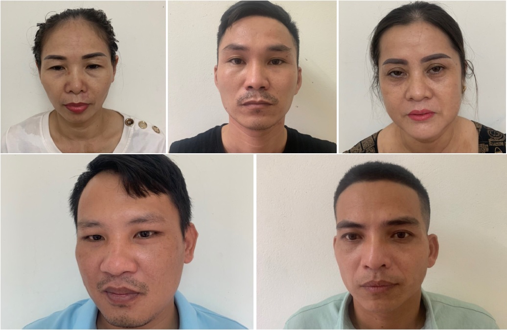 Một số đối tượng trong đường dây đánh bạc