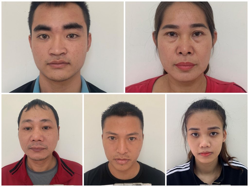 Các đối tượng còn lại bị bắt giữ
