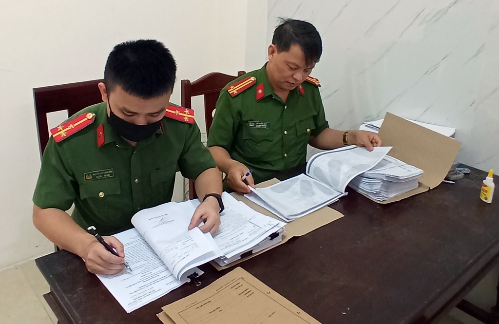 Lực lượng Công an củng cố hồ sơ vụ án