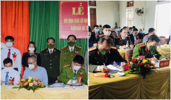 Quỳnh Lưu: Ra mắt mô hình Giáo xứ Hội Nguyên chung tay giữ vững an ninh, đảm bảo an toàn phòng chống dịch Covid-19