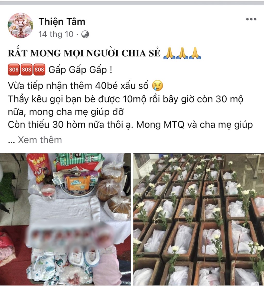 Facebook ảo do Trần Văn Dũng lập ra để kêu gọi tiền rồi chiếm đoạt. Ảnh: Đức Vũ
