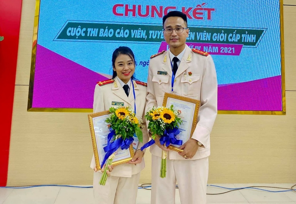 Vượt qua 04 vòng thi, Đại uý Võ Sỹ Nguyên xuất sắc đạt giải Nhất, Thượng uý Võ Huyền Thương đạt giải Ba