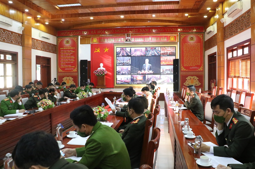 Hội nghị được tổ chức theo hình thức trực tuyến