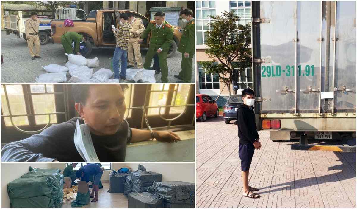 Phá 02 chuyên án về vận chuyển thuốc nổ và hàng cấm