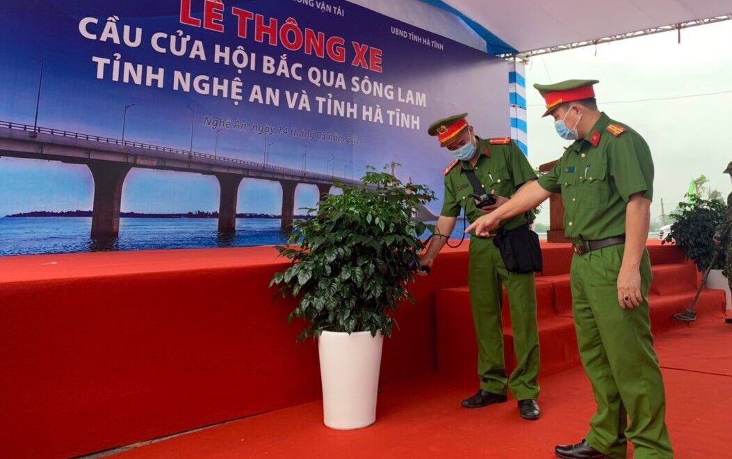 Kiểm tra an toàn, bảo vệ các sự kiện chính trị xã hội của tỉnh