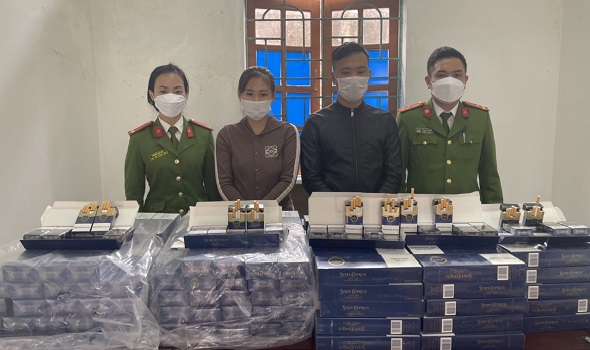 Ngụy trang 'hàng hóa phòng, chống dịch Covid-19' để mua bán, vận chuyển thuốc lá nhập lậu