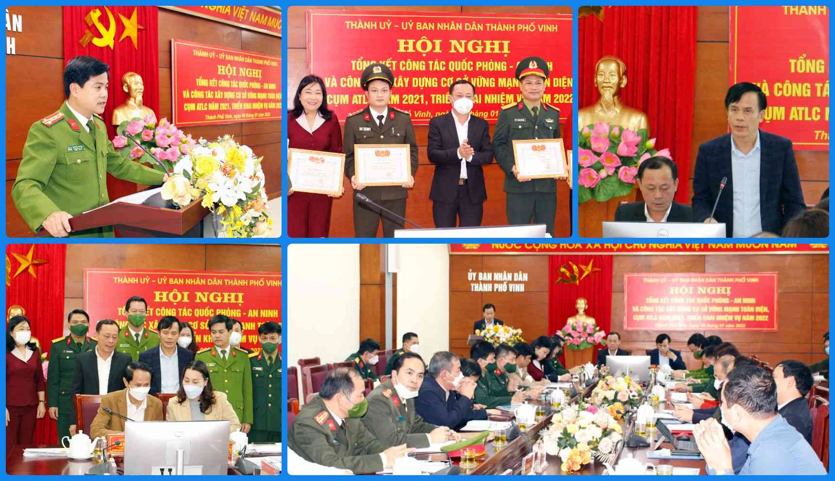 Thành phố Vinh: Triển khai nhiệm vụ công tác Quốc phòng - An ninh năm 2022