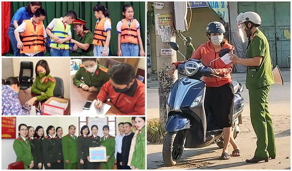 Nữ Công an xã trên quê hương Xô Viết anh hùng