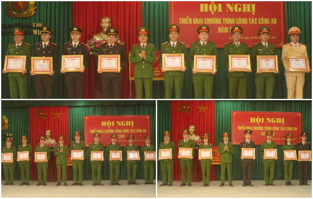 Trao danh hiệu “Chiến sỹ thi đua cơ sở” cho các cá nhân