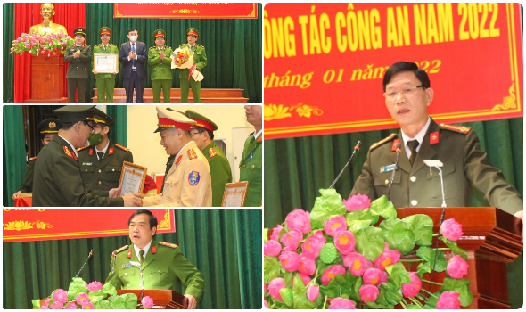 Công an huyện Nam Đàn triển khai công tác năm 2022