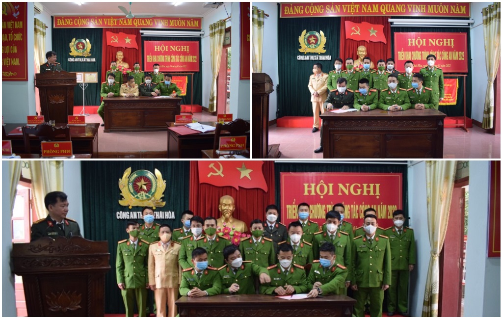 Ký cam kết thi đua