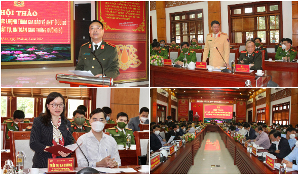 Góp ý Dự án Luật Lực lượng tham gia bảo vệ an ninh trật tự ở cơ sở và Dự án Luật Trật tự, an toàn giao thông đường bộ