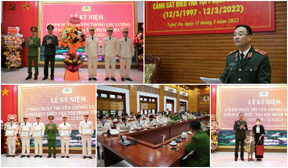 Kỷ niệm 25 năm Ngày truyền thống lực lượng Cảnh sát điều tra tội phạm về ma túy