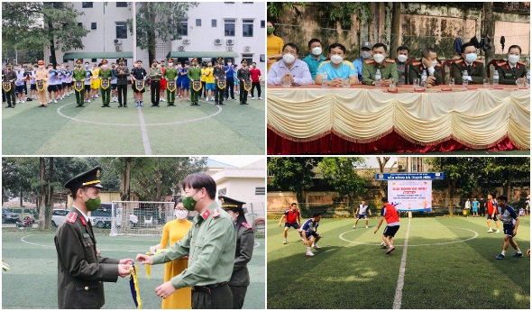 Khai mạc giải bóng đá mini