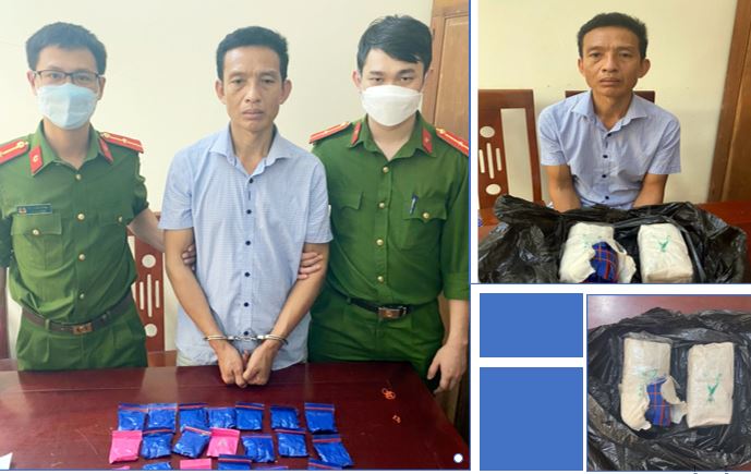 Công an huyện Quế Phong phá chuyên án, bắt đối tượng mua bán 4.000 viên ma tuý tổng hợp
