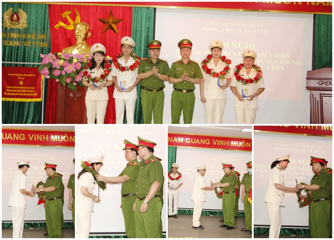Tuyên dương điển hình tiên tiến nhân kỉ niệm 60 năm ngày truyền thống lực lượng Cảnh sát nhân dân