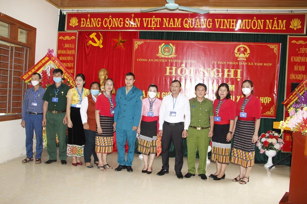 Ra mắt Ban chỉ đạo mô hình “Xã biên giới sạch về ma túy” xã Tam Hợp