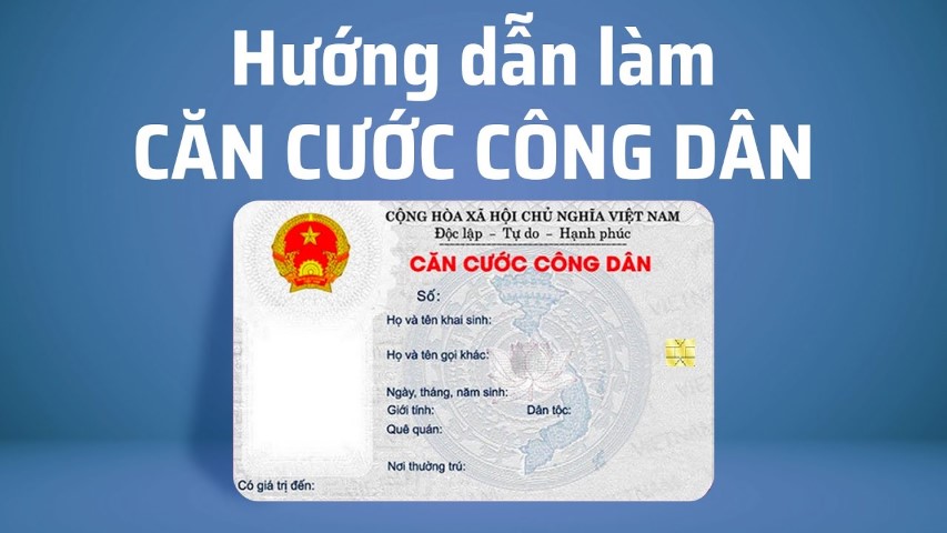 Hướng dẫn thực hiện dịch vụ công  trực tuyến mức độ 3 trong lĩnh vực  cấp, quản lý căn cước công dân