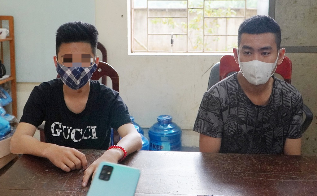Đối tượng Đậu Văn Chiến và P.V.K.